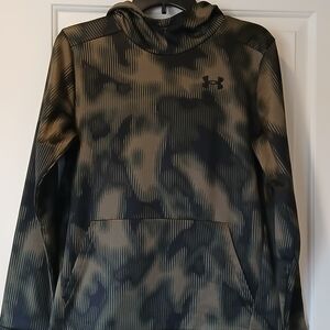 Under Armour Olive & Black Camo Performance Hoodie